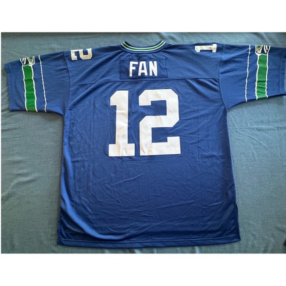 Mitchell & Ness Other - Seattle Seahawks 12 Fan Retro Jersey Mitchell & Ness 3XL NEW